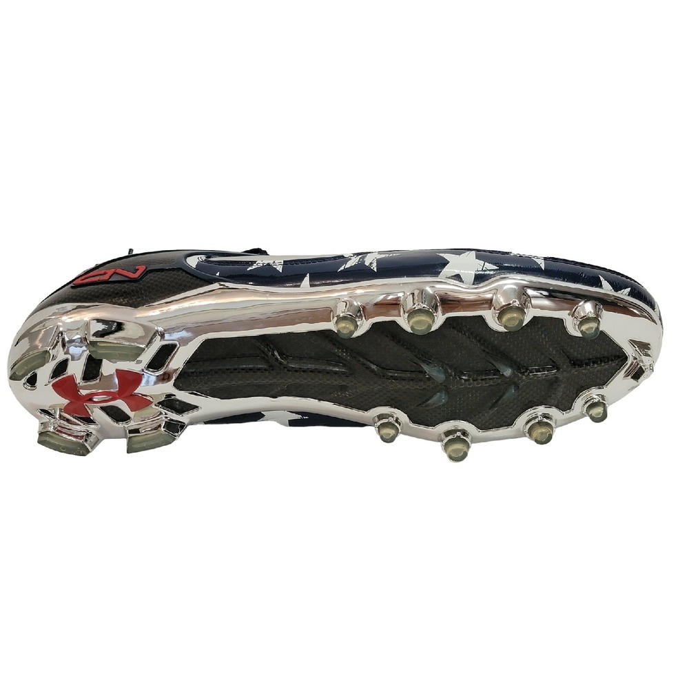 Under Armour C1N Cam Newton Stars Stripes Football Cleats USA Mens 16 1245352 - Picture 4 of 6